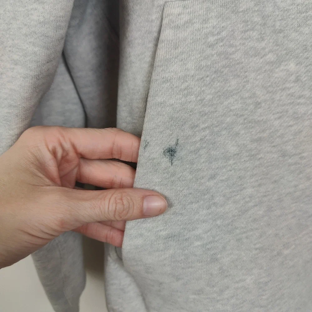 Lululemon Hoodie Mens Medium Grey Full Zip Hooded Athleisure Sporty Gym GLAWED